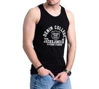 JACK & JONES Herren Tank-Tops Vielfältige Prints | Schmale Passform und atmungsaktive Baumwolle (Havka TT Opt 7, XXL)