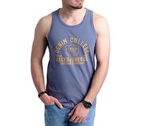 JACK & JONES Herren Tank-Tops Vielfältige Prints | Schmale Passform und atmungsaktive Baumwolle (Havka TT Opt 10, S)