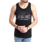 JACK & JONES Herren Tank-Tops Vielfältige Prints | Schmale Passform und atmungsaktive Baumwolle (Tt-Opt-4 (Nala TT, S))
