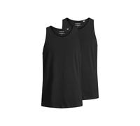 Jack & Jones Tanktop JACBASIC - 2er-Pack, Herren, 100% Baumwolle, Schwarz, Größe XL