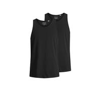 Jack & Jones Tanktop JACBASIC - 2er-Pack, Herren, 100% Baumwolle, Schwarz, Größe XL