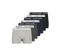JACK & JONES Herren Trunks 7er Pack - Bequeme Baumwoll-Stretch Unterhosen mit Elastikbund