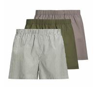 Jack & Jones Herrenboxer Mann Jacmilano Woven Boxers 3-pack Noos Braun Xl