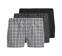 Jack & Jones Milano Boxershorts 3 Einheiten XL Poppy Seed / Black / Vapor Blue Checks
