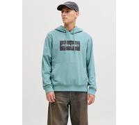 Jack & Jones Hoodie "Cole" in Türkis - Größe XL | Herren Sweatshirts Jacken