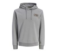 Jack & Jones Hoodie "Geplas" in Grau - Größe XL | Herren Sweatshirts Jacken
