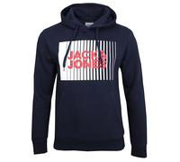 Jack & Jones Sweatshirt mit Kapuze JJECORP Logo Play NOOS Navy Blazer L