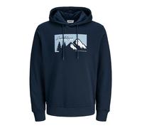 Jack & Jones Hoodie in Dunkelblau - 27% | Größe XL | Herren Sweatshirts Jacken