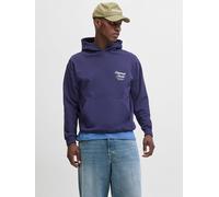JACK & JONES Jornorrebro Typo Back Sweat Hood Sn