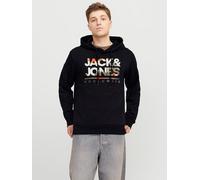 Jack & Jones Hoodie "Luke" in Schwarz - Größe XL | Herren Sweatshirts Jacken