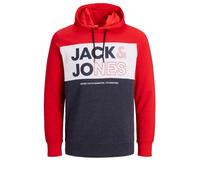 Jack & Jones Hoodie - Regular Fit - rot - S