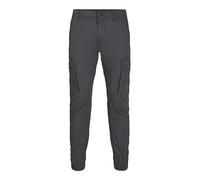 JACK & JONES Hose Cargo Jogger Pants Paul Flake AKM 542 Twill Gummibund, Grau (Asphalt) ,29W / 30L