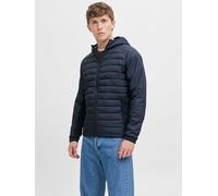 Steppjacke JACK & JONES "JJESTATE HYBRID JACKET NOOS", Herren, Gr. XL, blau (sky captain), Web, Obermaterial: 100% Polyester, unifarben, regular fit taillenbedeckt, ohne Ausschnitt, elastischer Bund,