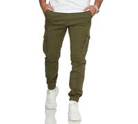 JACK & JONES Infinity Herren Cargohose Ollie ARIS Freizeithose Cargo Joggers (Olive Night, W34 L30)
