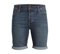 JACK & JONES Infinity Herren Jeans Shorts Rick Bermudas Used Look (as3, Alpha, s, Regular, Regular, Medium Blue Denim)