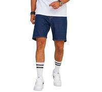 JACK & JONES Infinity Herren Jeans Shorts Tony Bermudas (DE/NL/SE/PL, Alphanumerisch, M, Regular, Regular, Dark Blue Denim)