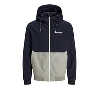 Jack & Jones Rush Jacke (Herstellerartikelnummer: 12200208-SkyCaptain/White/LightGreyMelangeBlocking-L)