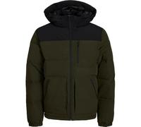 JACK & JONES Jacke Herren Winter Freizeit Softshell Übergang Kapuze Big Plus Size Übergröße Funktionsjacke Steppjacke Parker Outdoor Fahrrad Camping (3XL, 10)