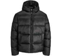 JACK & JONES Jacke Herren Winter Freizeit Softshell Übergang Kapuze Big Plus Size Übergröße Funktionsjacke Steppjacke Parker Outdoor Fahrrad Camping (L, 03)