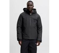 Outdoorjacke JACK & JONES "JCOFUSION TECHNICAL JACKET SN", Herren, Gr. L, schwarz, Web, Obermaterial: 100% Polyester, unifarben, regular fit, Jacken (41235243-L) schwarz