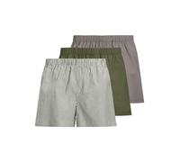 Jack & Jones Herrenboxer Mann Jacmilano Woven Boxers 3-pack Noos Braun Xl
