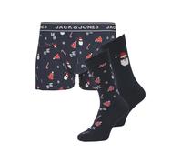 JACK&JONES - JACSANTA TREES GIFTBOX Sky Captain - Gr. - L