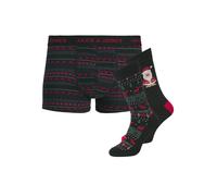 JACK&JONES - JACXMAS REINDEER GIFTBOX Black - Gr. - M