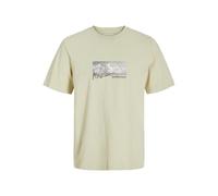 JACK&JONES JCOALPHA Print Tee SS Crew Neck FST