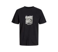 JACK&JONES JCOALPHA Print Tee SS Crew Neck FST