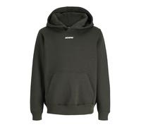 JACK&JONES - JCOCLUB BACK SCRIPT SWEAT HOOD SN JNR Grau - Gr. - 152