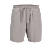 Jack & Jones Trainingsshorts Herren JCOCNZ SHORTS NOOS gray flannel – Relaxed Fit – Gr. M