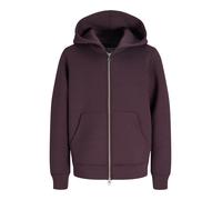 Einfarbig Kapuzenpullover Boys 164 Violett