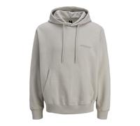 Jack & Jones JCOUNION PRINT SWEAT HOOD XL Paloma 12273915 (896843) Grau XL