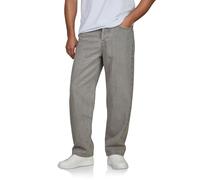 JACK & JONES Jeans Herren Baggy Fit Baumwolle JJIALEX JJCOOPER Weite Jeanshose Hose Denim, Länge:32L, Farbe:Grey Denim (12281036), Weite:33W