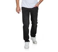 JACK & JONES Jeans Herren Stretch lang Straight Fit JJICLARK Jeanshose Hose Denim, Länge:30L, Farbe:Black (CB 137), Weite:31W
