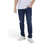 JACK & JONES Jeans Herren Stretch Slim Fit JJIGLENN Jeanshose Hose Denim, Länge:34L, Farbe:Black (CB 146), Weite:32W
