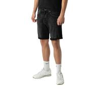 JACK & JONES Jeans Shorts Hose JJIRICK JJICON Shorts 4 Farben S-XXL, Farbe:Black Denim/Schwarz, Größe:XXL