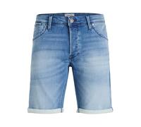 Jack & Jones Jeans-Shorts "Rick 788" in Hellblau - Größe L | Herren Shorts
