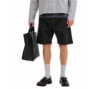 Jack & Jones Jeansshorts Tony in Schwarz mit Relaxed Fit XS Loose Fit