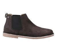 JACK & JONES Herren JFWBRAVO Suede Boot Chelsea-Stiefel, Pirate Black, 41 EU