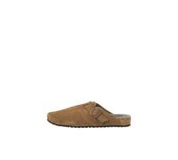 JACK&JONES Herren JFWLOUIS Suede Mule Clogs, Cognac, 42 EU