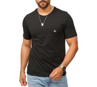 JACK & JONES JJ24744 T-Shirt Infinity JXJ Tee O-Neck Shirt Black S