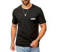 JACK & JONES JJ24745 T-Shirt Eternity Tee O-Neck Shirt Black S