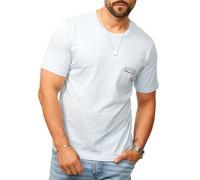 JACK & JONES JJ24745 T-Shirt Eternity Tee O-Neck Shirt Skyway S