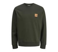 Jack & Jones Sweatshirt in Grün - Größe S | Herren Plussize