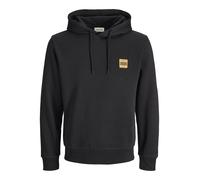 JACK&JONES - JJBRANDY SWEAT HOOD black - Gr. - XL