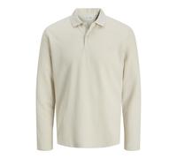 JACK&JONES - JJEAUSTIN POLO LS NOOS moonbeam - Gr. - XL