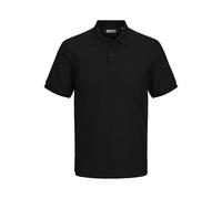 Plus Size Logo Poloshirt EU2XL US1L Schwarz