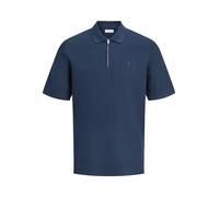 Jack & Jones Poloshirt Austin Zip in Dunkelblau XXL Regular Fit