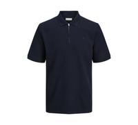 JACK & JONES Jjeaustin Zip Polo Ss Noos Pls - Plus Size